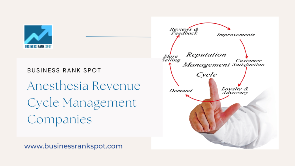 Anesthesia Revenue Cycle Management Companies